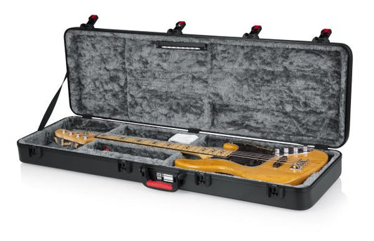 GTSA-GTRBASS-LED - TSA ATA Molded Bass Guitar Case with LED Light
