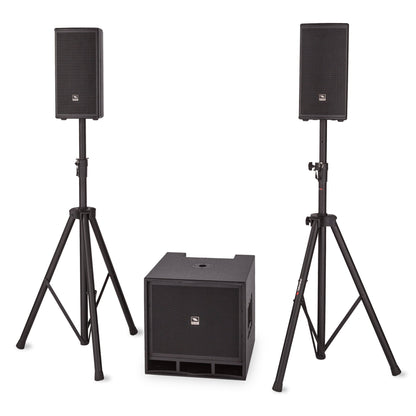 Proel LT812A LITE Series Active 3-Way SAT (8" x 2) + SUB (12" x 1) Loudspeaker System
