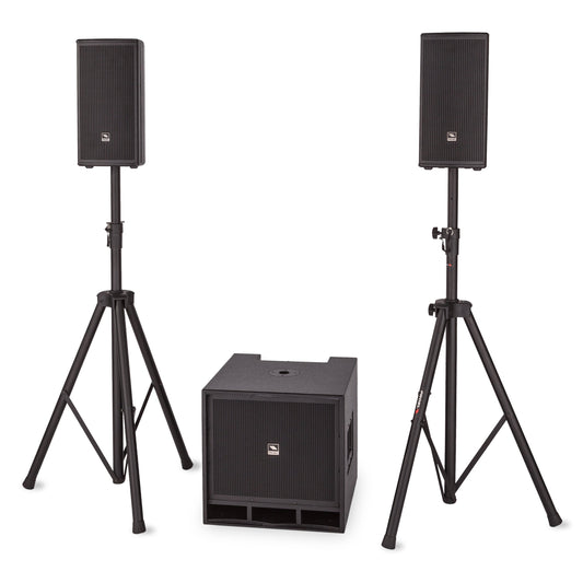 Proel LT812A LITE Series Active 3-Way SAT (8" x 2) + SUB (12" x 1) Loudspeaker System