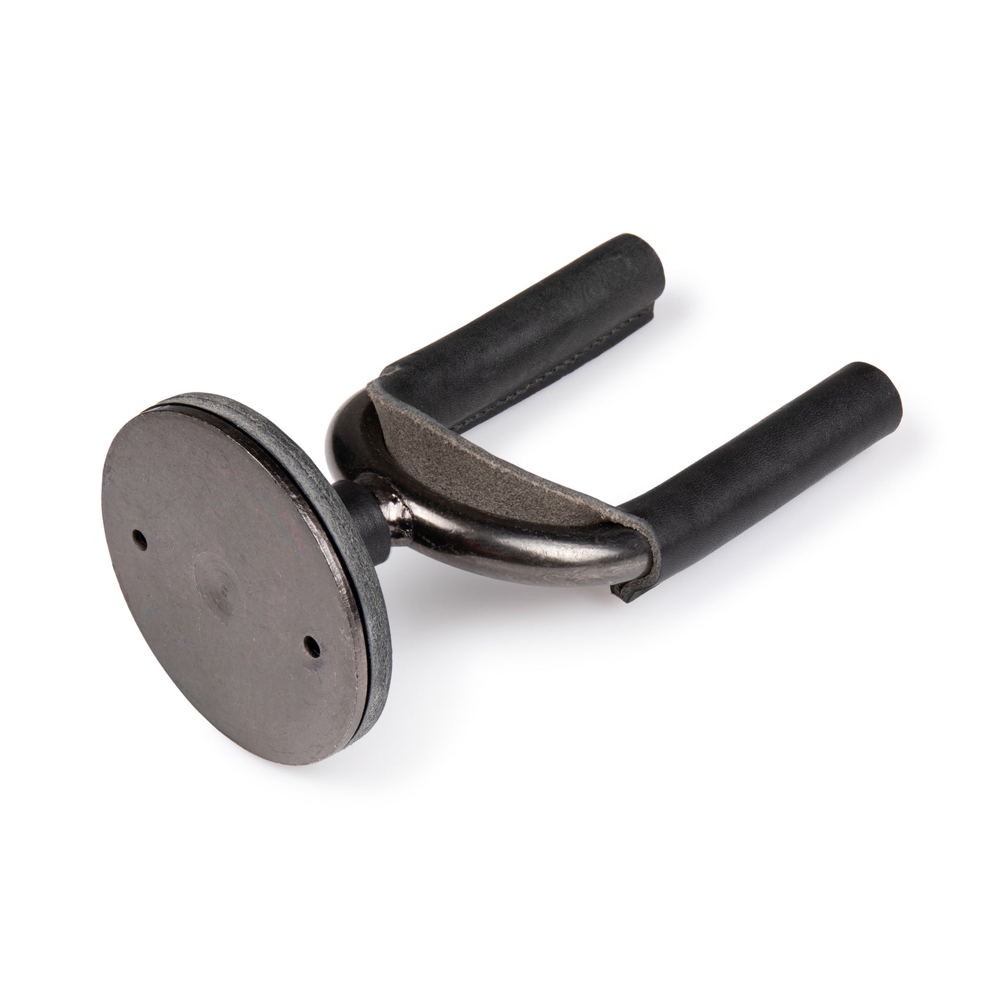 Smoke Forged Guitar Hanger w/ Black Leather