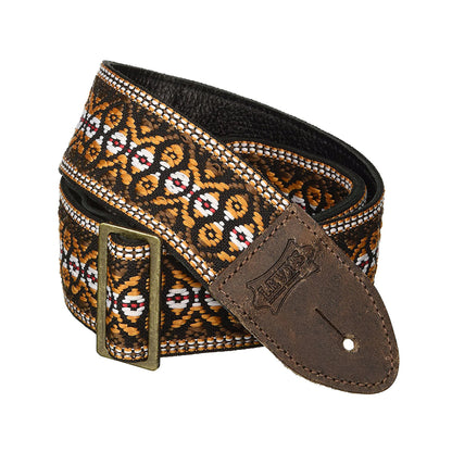 2" Wide Jacquard Banjo Strap.