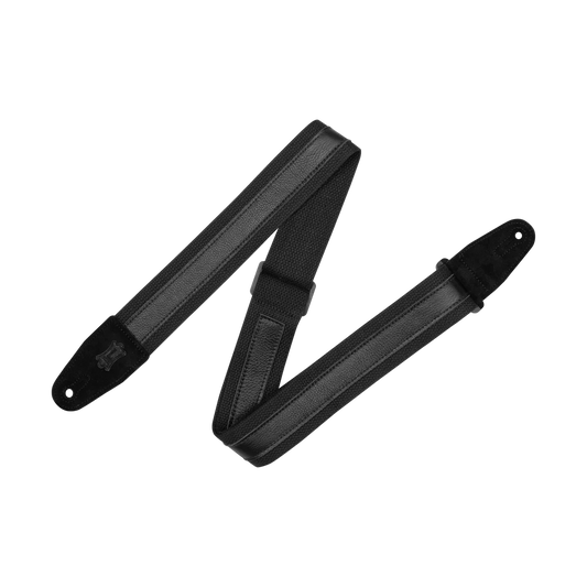 Levy's Leathers - MC2CG-BLK-BLK Guitar Strap