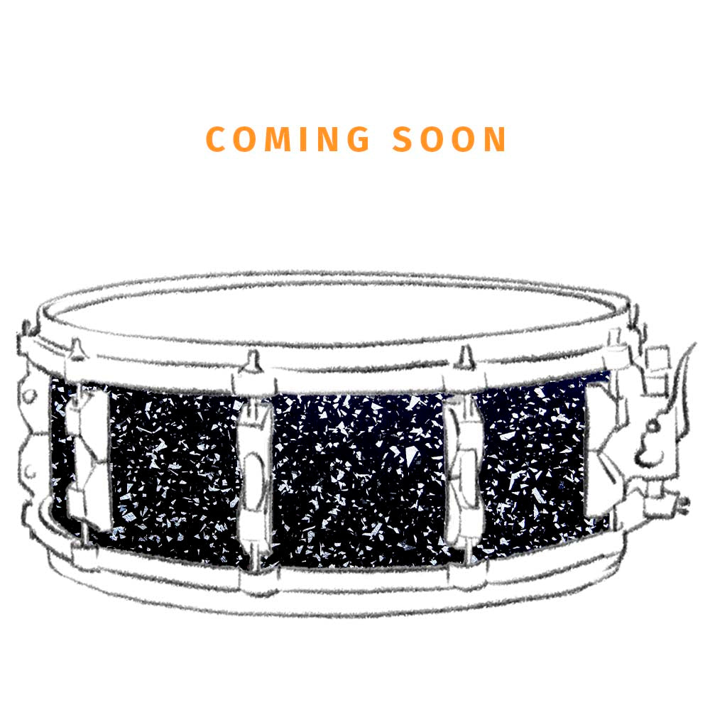 Tamburo OPERA Series Stave-Wood Snare Drum (14" x 6.5") - Metallic Black
