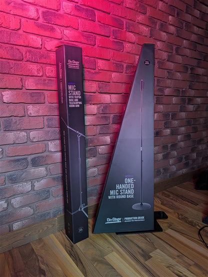 Heavy-Duty Euro Boom Mic Stand