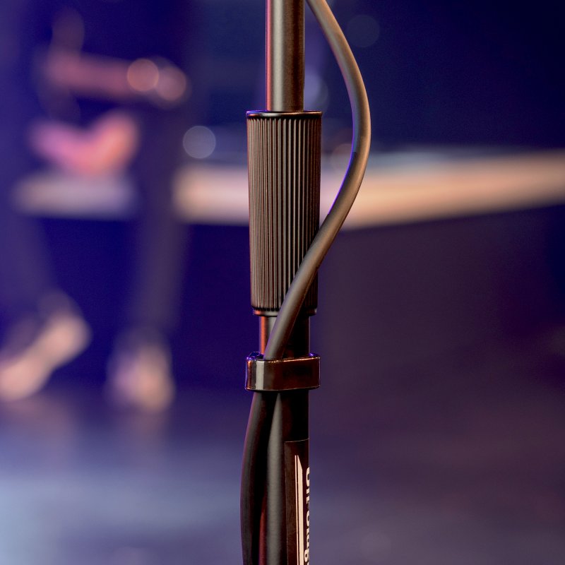 Heavy-Duty Tele-Boom Mic Stand