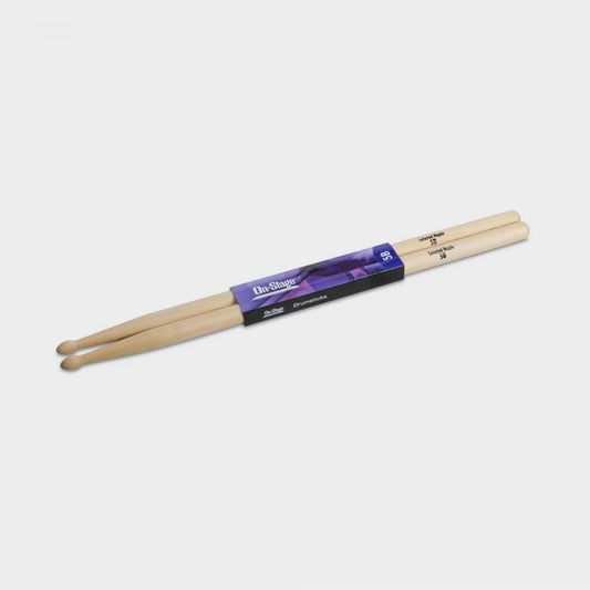 Maple Drum Sticks (5B, Wood Tip, 12pr)