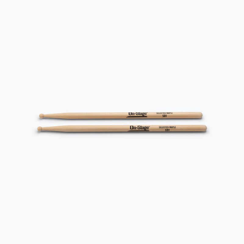 Maple Drumstick (SD1, Round Tip, 12 pr)