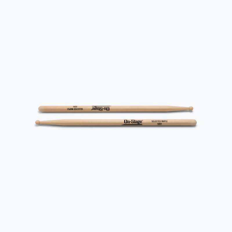 Maple Drumstick (SD1, Round Tip, 12 pr)