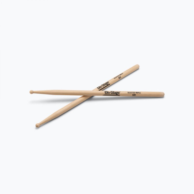 Maple Drumstick (SD1, Round Tip, 12 pr)