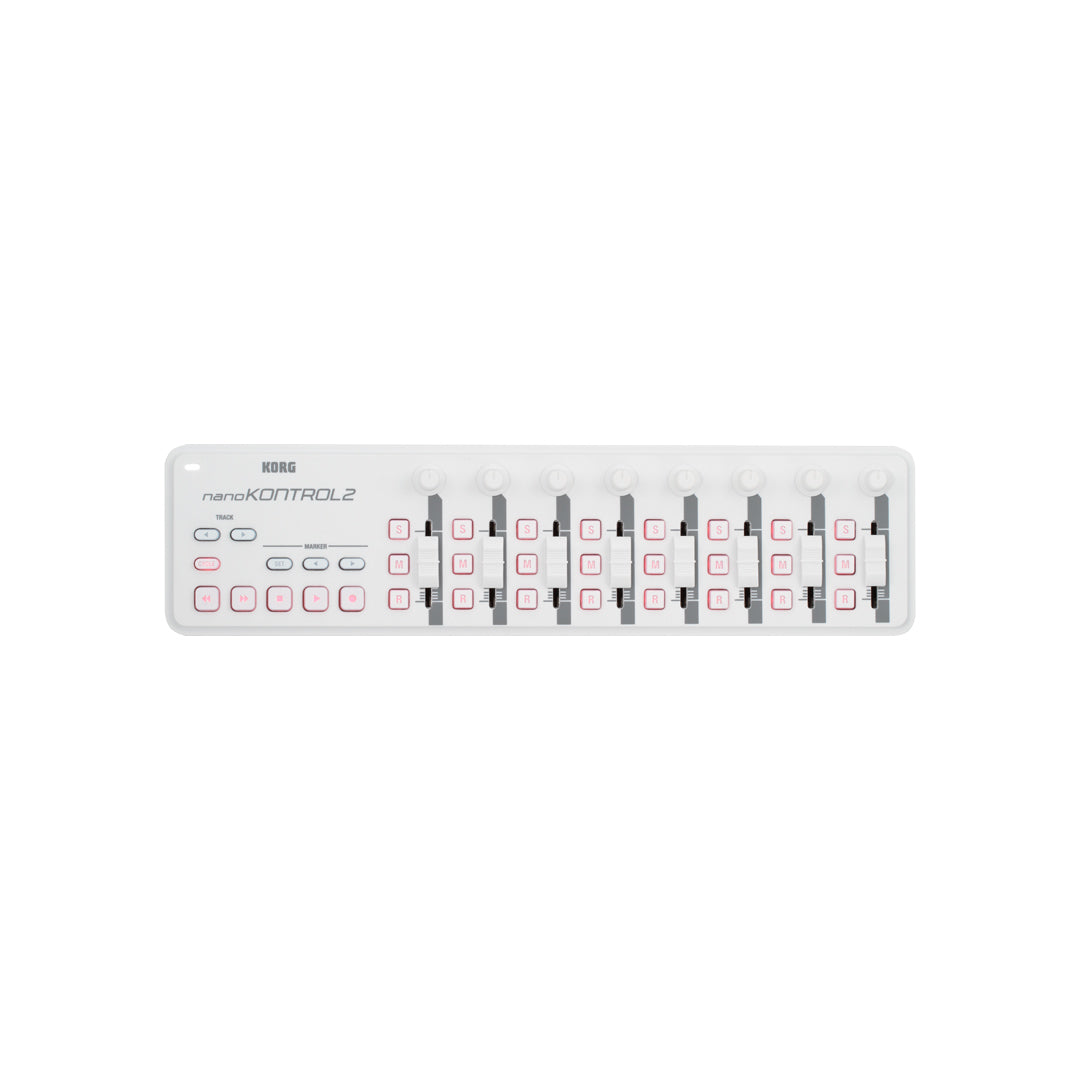 Slim-Line USB Control Surface - White