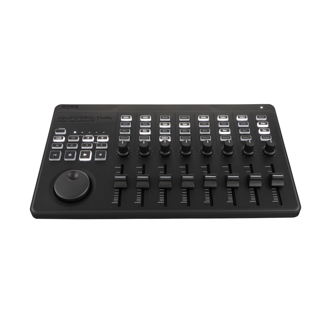 Bluetooth/USB MIDI Control Surface with Transport Control