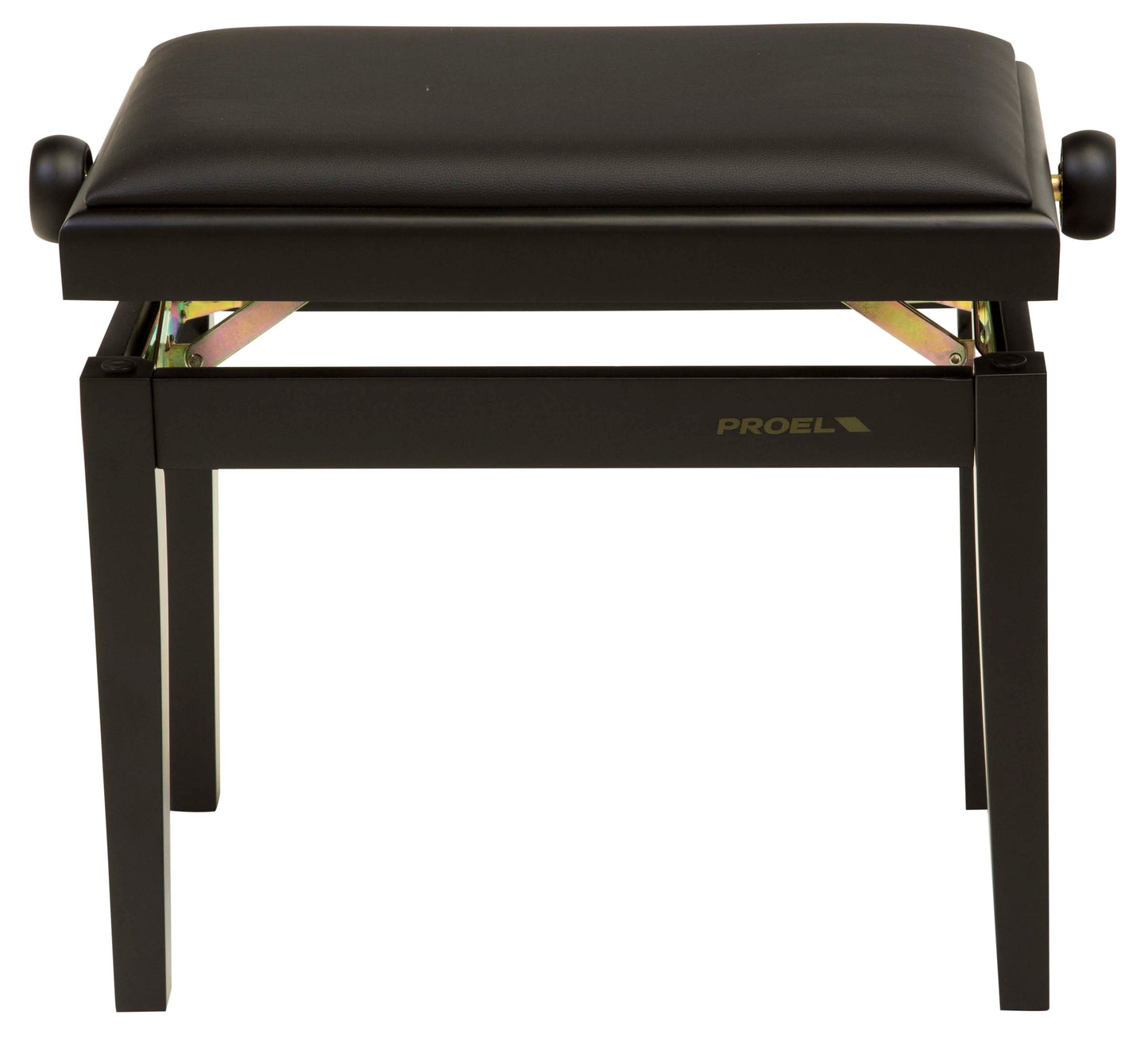 Proel PB90SSBBK Professional Wooden Keyboard Bench in Matte Black