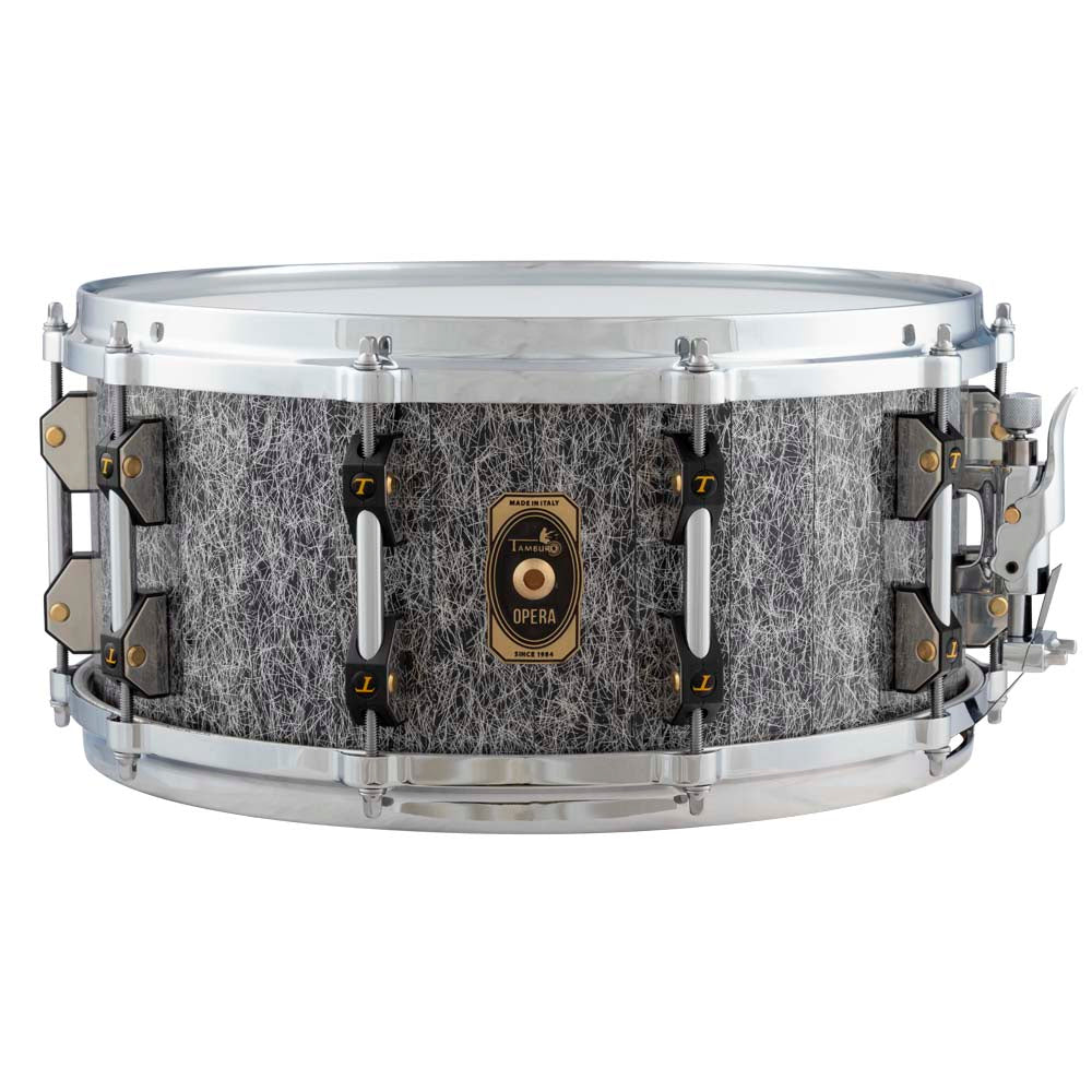 Tamburo OPERA Series Stave-Wood Snare Drum (14" x 6.5") - Fantasy Black