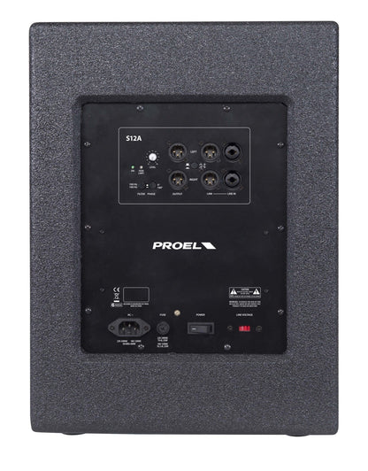 Proel S12A S-Series Active 12" Subwoofer
