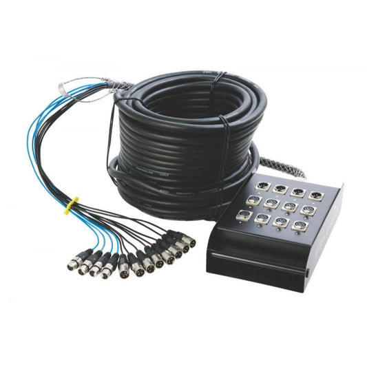 50' 8-Channel/4-Return Stage Snake