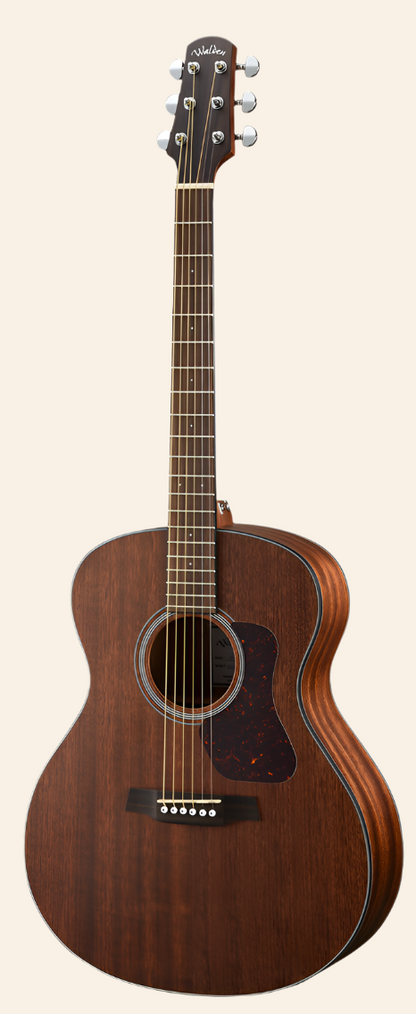 G551E Natura Solid Mahogany Top Grand Auditorium Acoustic-Electric - Open Pore Satin Natural