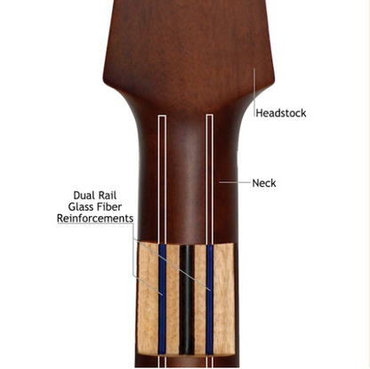 N350-3/4 Standard 3/4 Nylon Classical - Gloss Natural