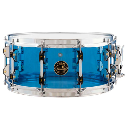 Tamburo VOLUME Series Seamless-Acrylic Snare Drum (14" x 6.5") - Blue