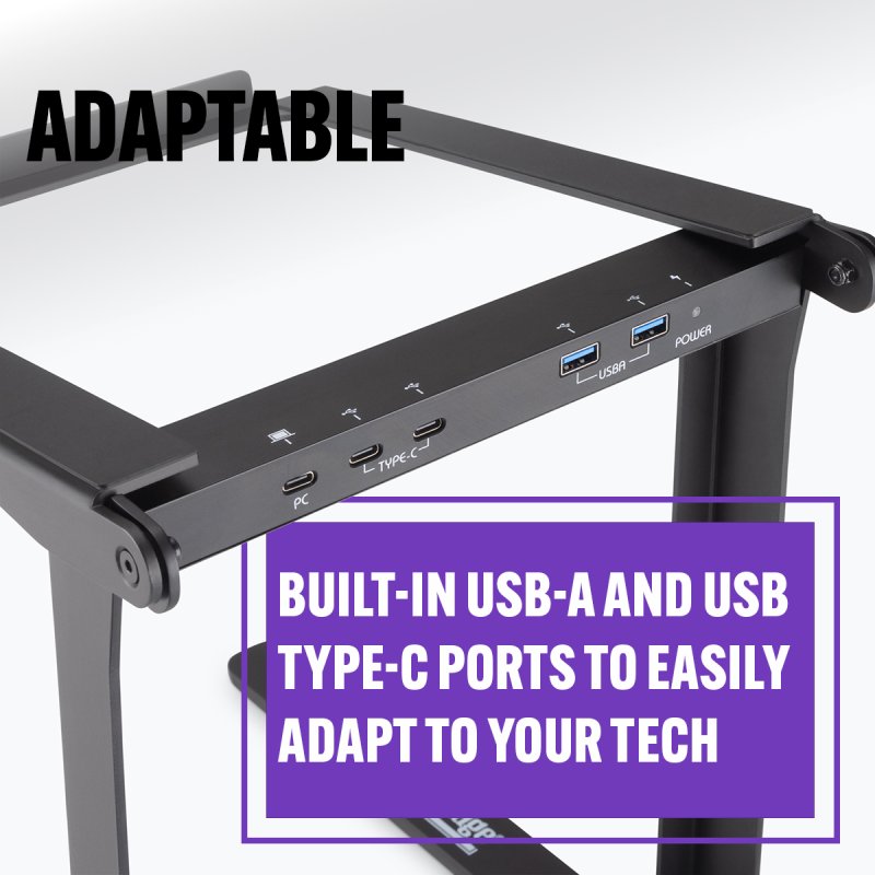 Os Lpt8000 Laptop Stand W/ UsbP65, Reach, Rohs, Dqty 4