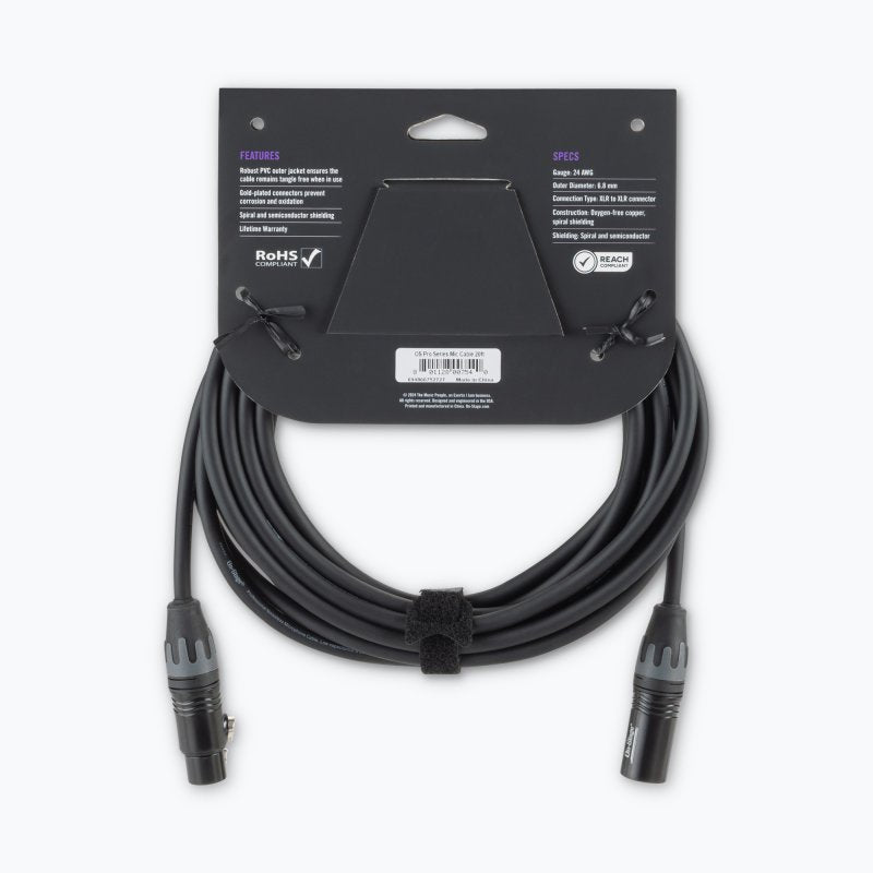OS Pro Series Mic Cable 20ftP65 Reach RoHS DQTY 6