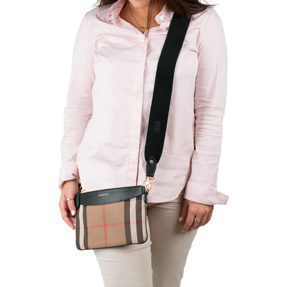 Levy’s Strap Converters; Brown w/Gold Hardware