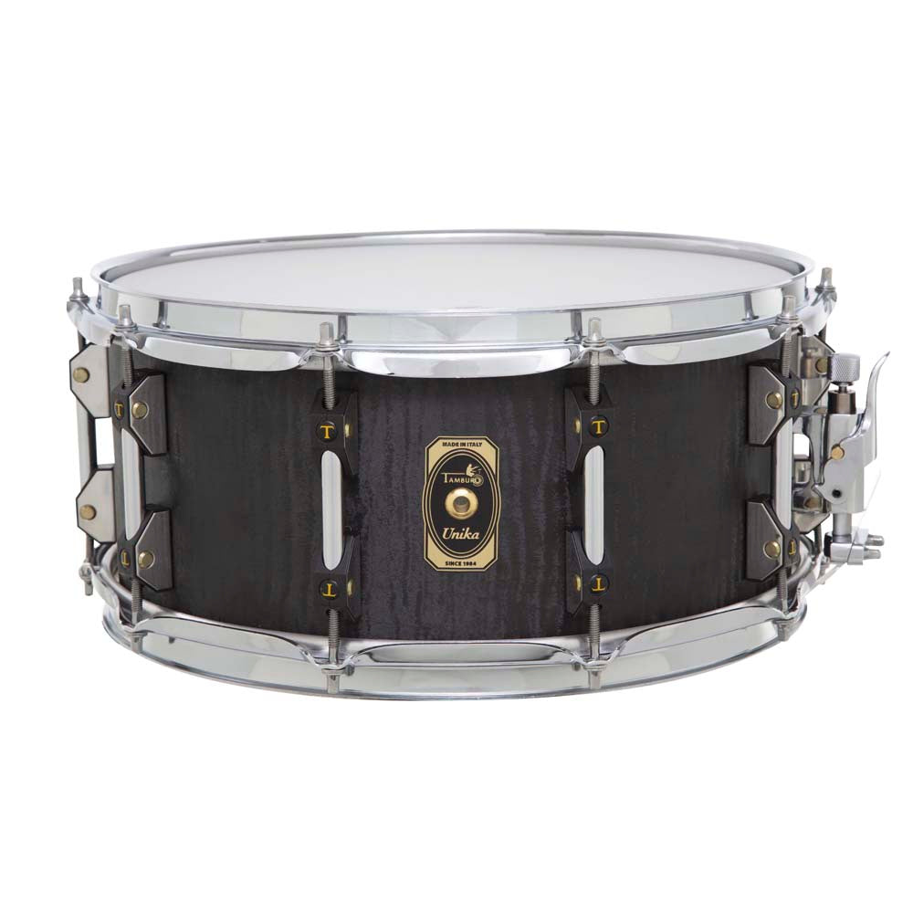 Tamburo UNIKA Series Wood Snare Drum (14" x 6.5") - Flamed Black