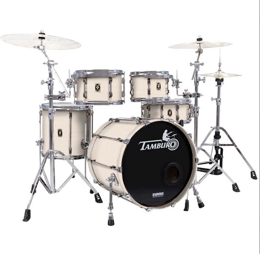 Tamburo TB UNIKA522MA16 UNIKA Series (5-piece wood shell pack with Snare Drum and 22" Bass Drum and 16" Floor Tom) - Maple