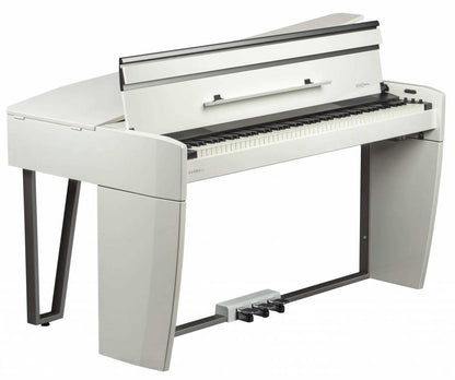 Dexibell VIVOH10MGWHP VIVO H10MG Digital Mini Grand Piano in Polished White