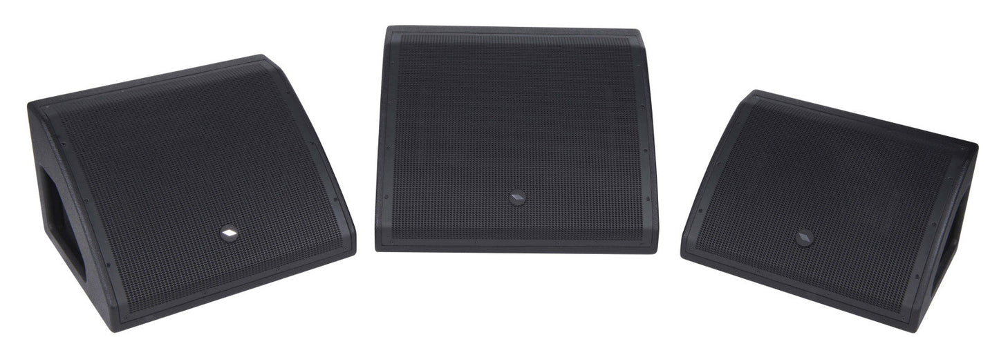 Proel WD15AV2 WEDGE Series Active 2-Way Coaxial 15" Stage Monitor