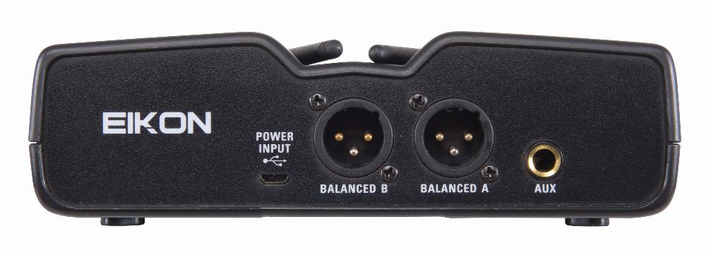 Eikon WM700DHA Dual-Channel PLL UHF Wireless Belt-Pack Microphone System