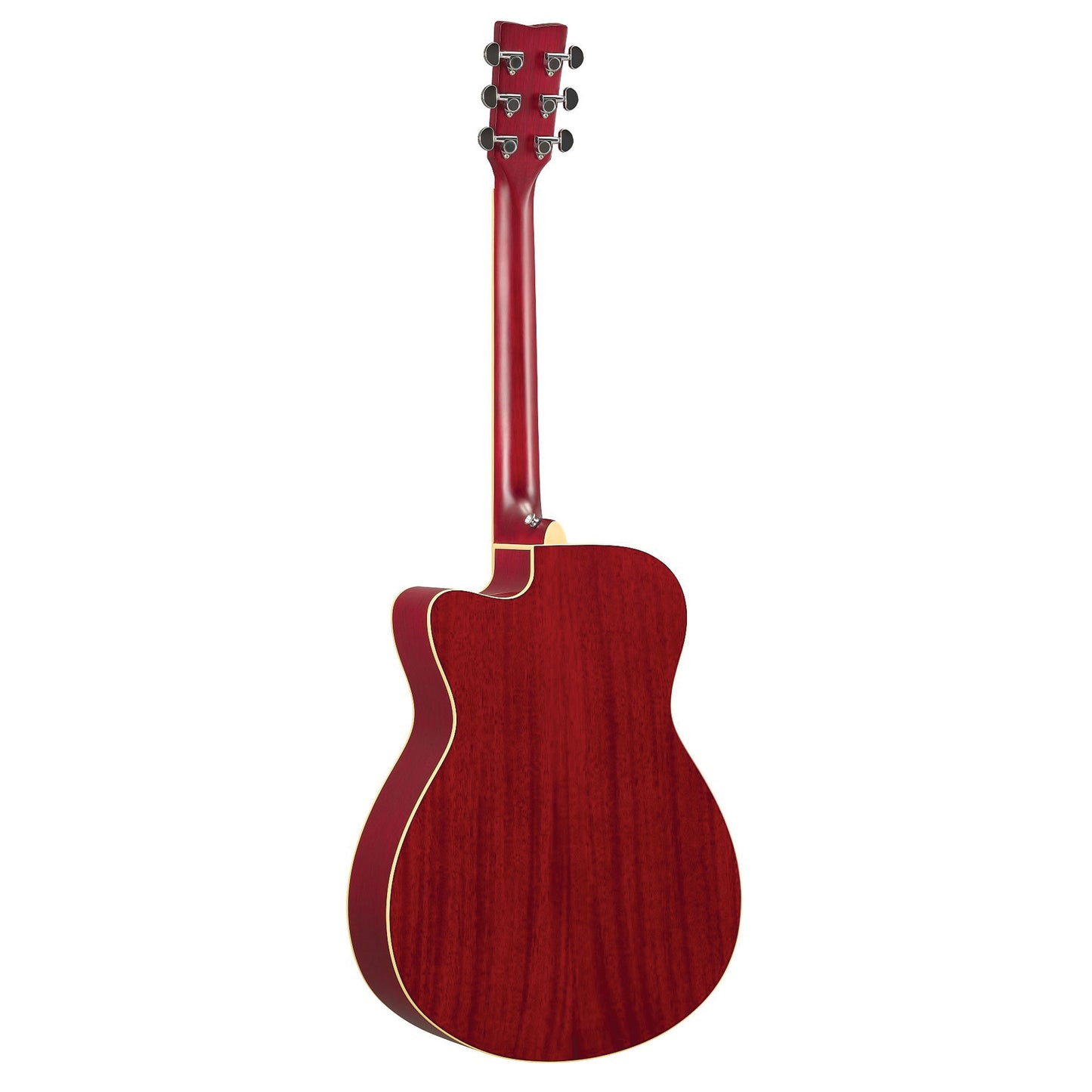 Yamaha FSCTA RR Folk/Concert TransAcoustic Acoustic Electric Guitar - Ruby Red