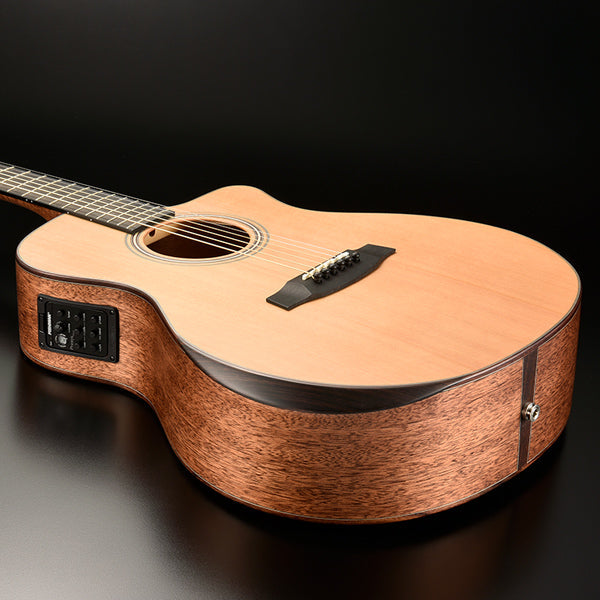G2070RCE SupraNatura All-Solid Cedar - Mahogany Armrest Grand Auditorium Acoustic Cutaway-Electric - Satin Natural
