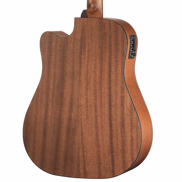 D550CE Natura Solid Spruce Top Dreadnought Acoustic Cutaway-Electric - Open Pore Satin Natural