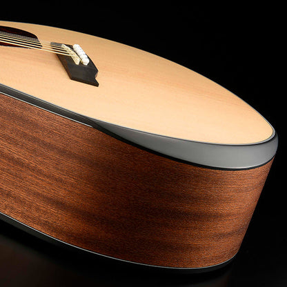 G550RCEL Natura Solid Spruce Top Left-Handed Armrest Grand Auditorium Acoustic Cutaway-Electric - Open Pore Satin Natural