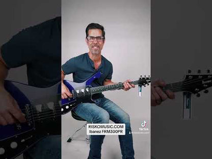 Ibanez Paul Gilbert Signature FRM300PR Electric Guitar in Purple