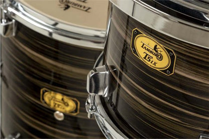 Tamburo TB T5LXS18WGBK Drum Set T5LX series (5-piece, 18" Bass Drum) - Wood Grain Black Finish