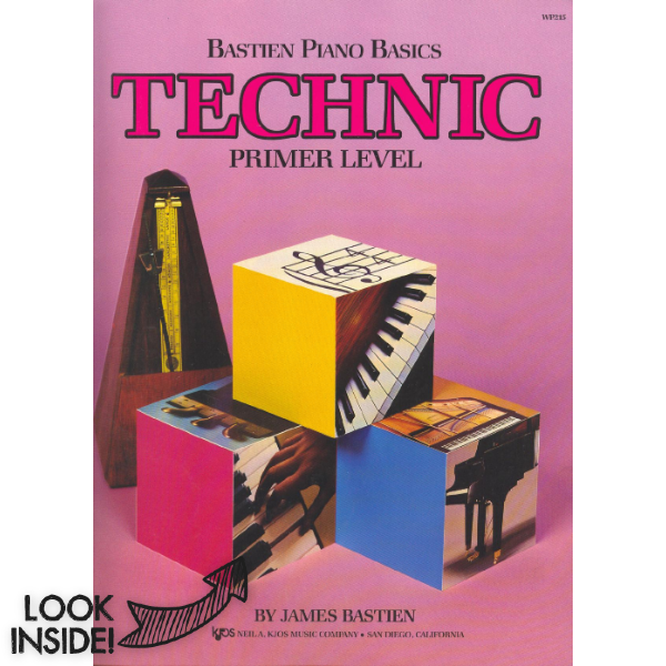 Bastien Piano Basics Technic Primer Level