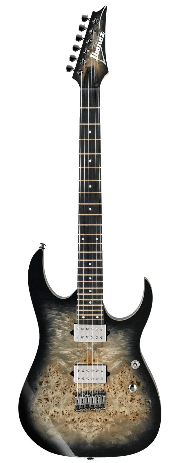 Ibanez Premium RG1121PB - Charcoal Black Burst