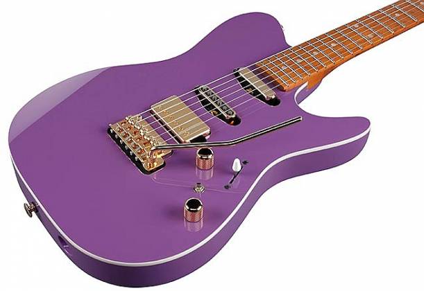Ibanez Lari Basilio Signature LB1 Electric Guitar - Violet