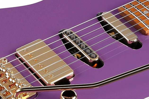 Ibanez Lari Basilio Signature LB1 Electric Guitar - Violet