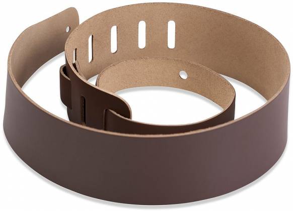 Levy's Leathers - M26-BRN - 2 1/2" Wide Brown Genuine Leather Guitar Strap