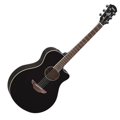 Yamaha APX600 BL Thin-line Cutaway 6-String RH Acoustic Electric Guitar