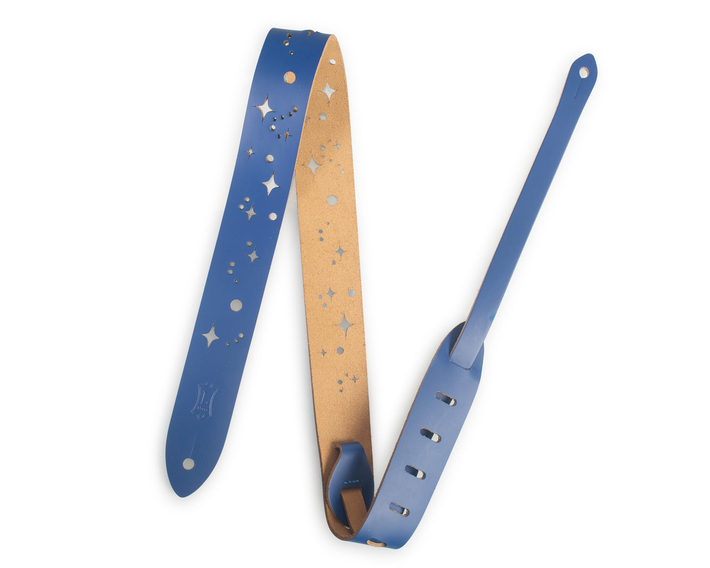 Levy's Leathers - MJ12GSC-BLU - 1 1/2 inch Wide Kids Guitar Strap