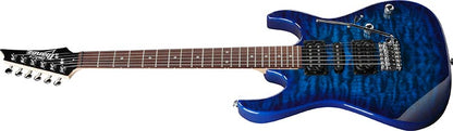 Ibanez Gio GRX70QA Electric Guitar - Transparent Blue Burst