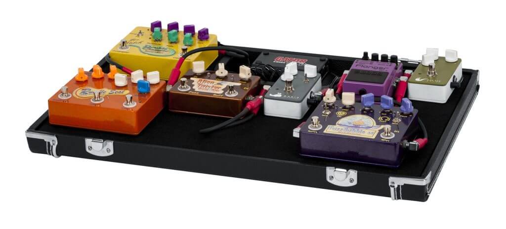GW-GIGBOXJRPWR - Gig-Box Jr. Pedal Board/Guitar Stand Case w/ Power