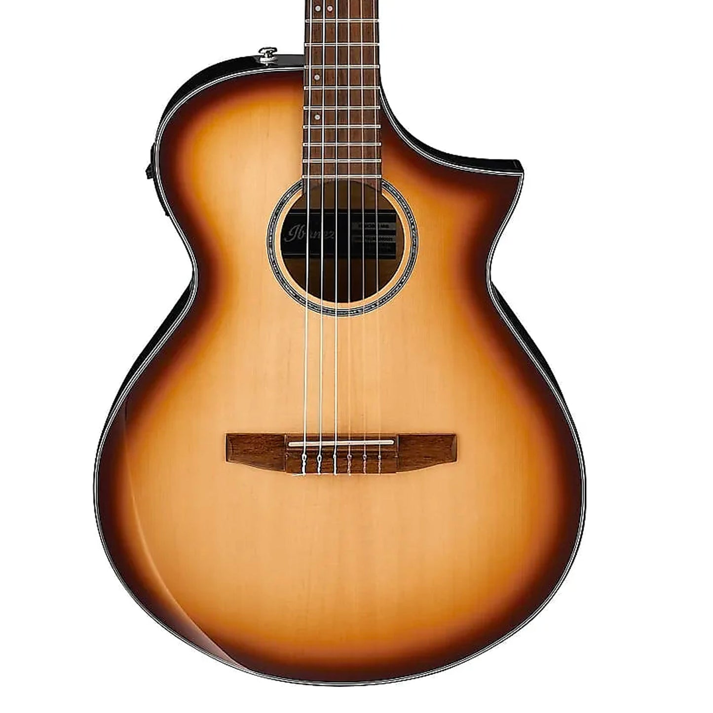 Ibanez AEWC300 Acoustic-Electric Guitar - Natural Browned Burst High Gloss