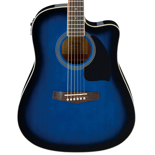 Ibanez PF15ECETBS Dreadnought 6 String Acoustic-Electric