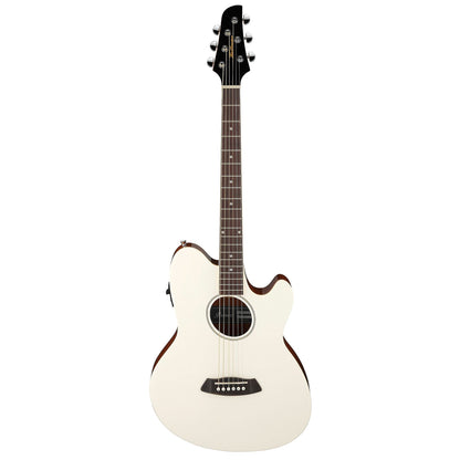 Ibanez Talman TCY10E Acoustic-electric Guitar in Ivory