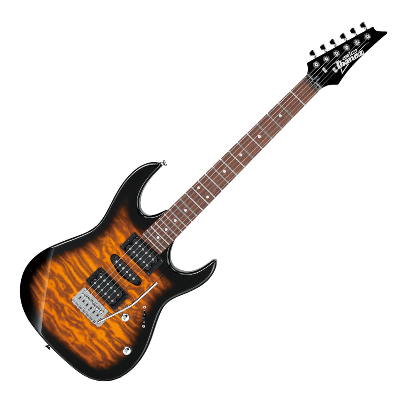 Ibanez Gio GRX70QA electric guitar in Sunburst