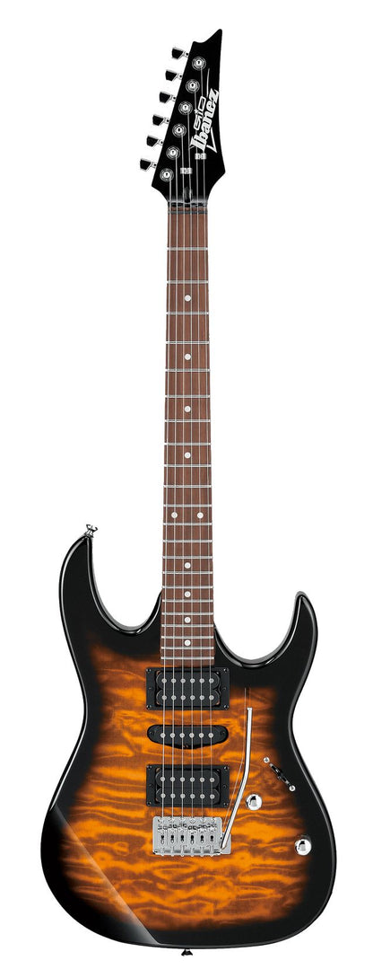 Ibanez Gio GRX70QA electric guitar in Sunburst